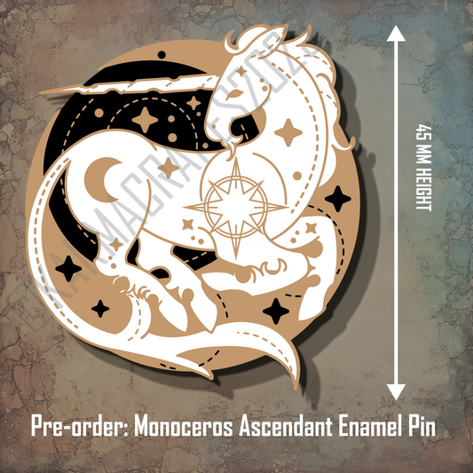 Pre-order: Monoceros Ascendant Enamel Pin