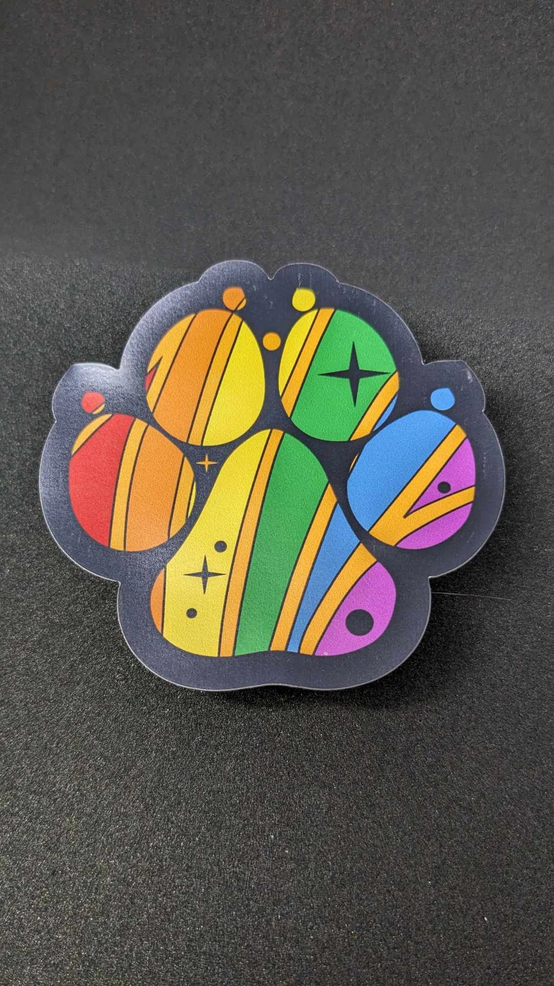 Rainpaw LGBTQUI+ Magnet: Celebrate Diversity with Pride