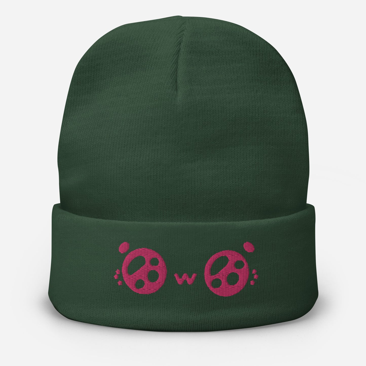 uwu Embroidered Beanie