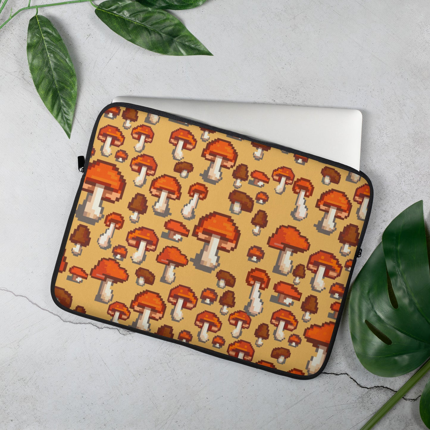 Pixel Fungi Sprites, Laptop Sleeve