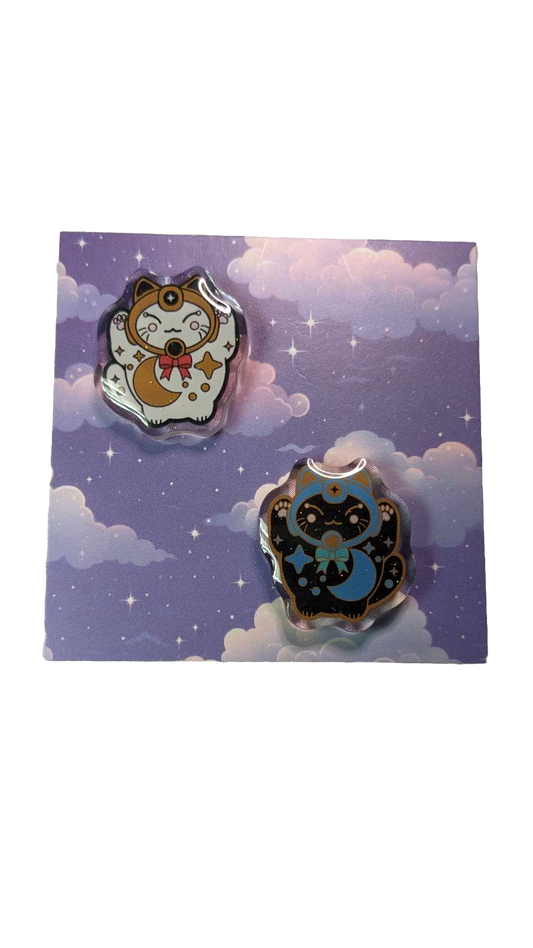 Maneki Space Pin Set